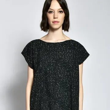 Tunic in Black Speckle