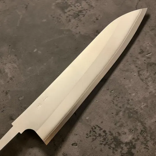 Daruma Hamono Ginsan #3 Migaki Gyuto 210mm No Handle