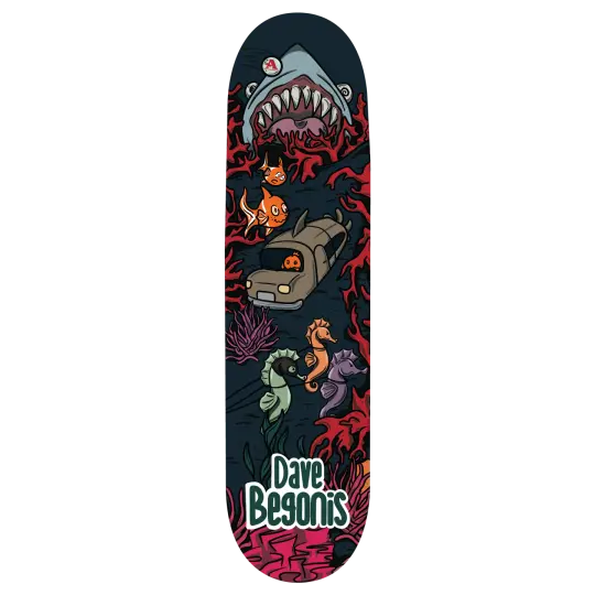 Dave Begonis "Shark" skateboard