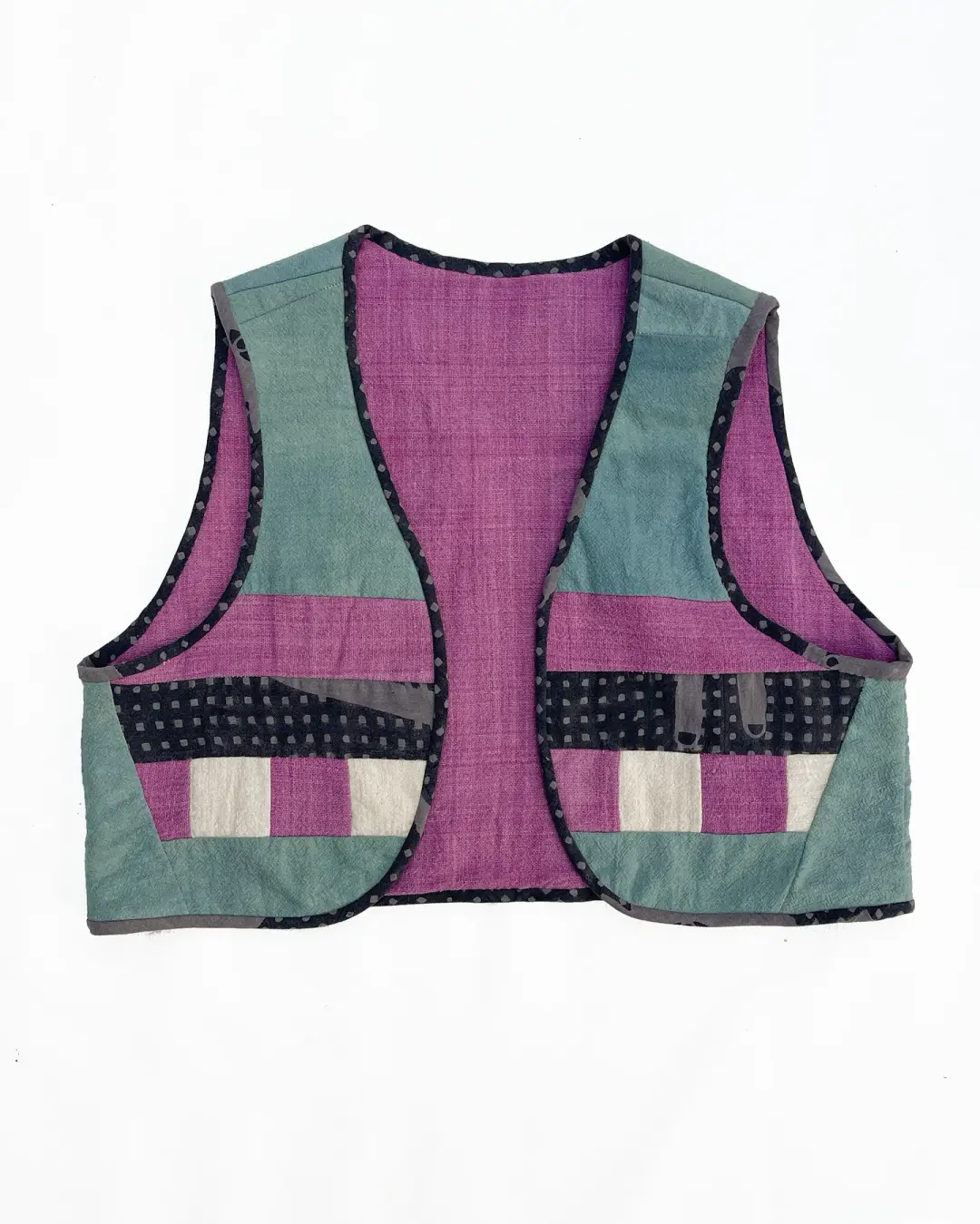 PO-EM x of June Quilted Reversible Vest № 5