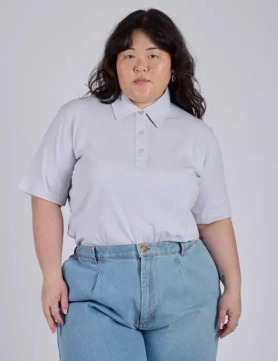 Classic Polo - Dishwater White *FINAL SALE*