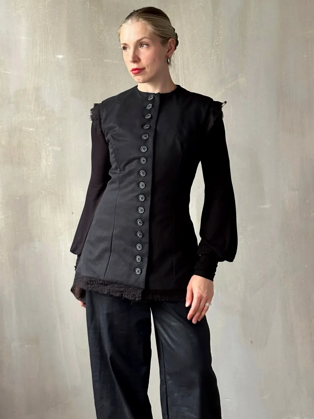Button Tails Vest (In Stock)