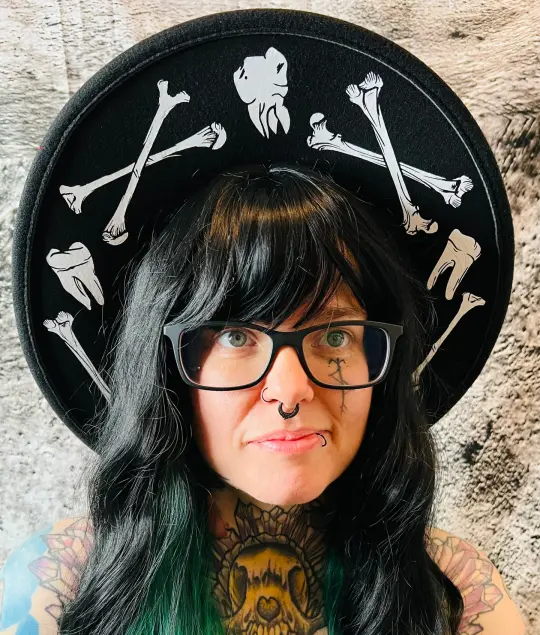 Bones Vegan Felt XL Wide Brim Hat
