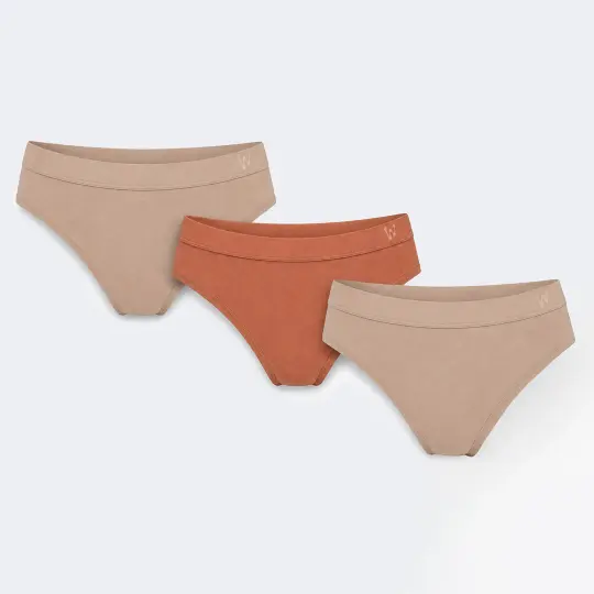 Bikini Luxe Natural 3-Pack