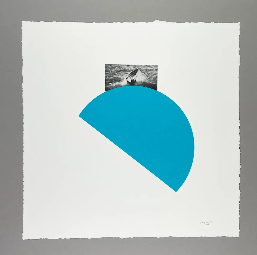 'tidalTILT' Original Collage