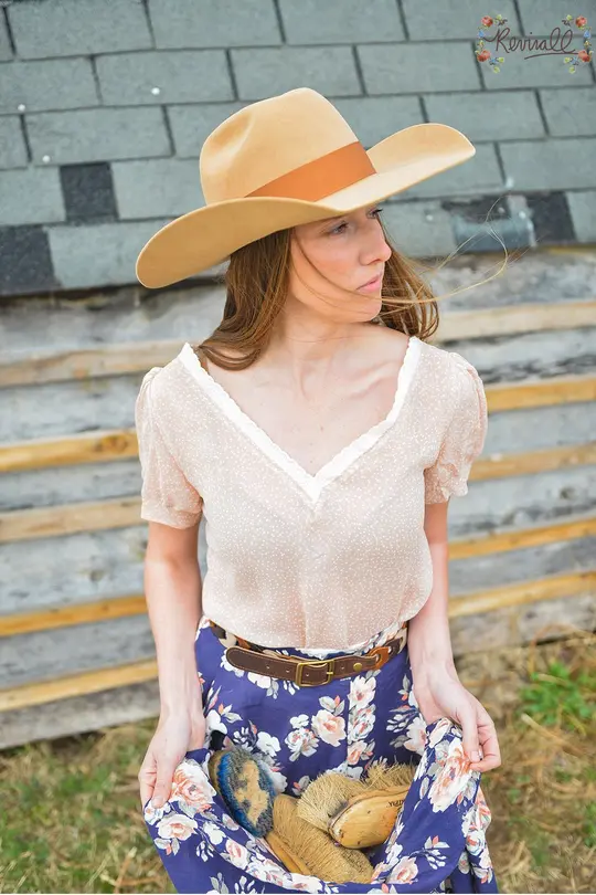 Darling Blouse in Blush