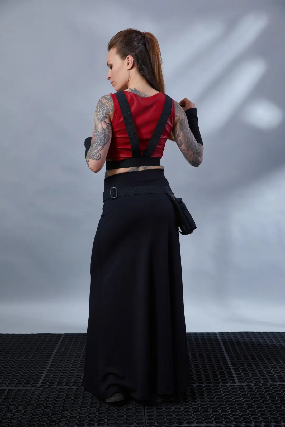 SK-Lv Black maxi skirt 36EU size