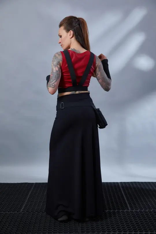 SK-Lv Black maxi skirt 36EU size