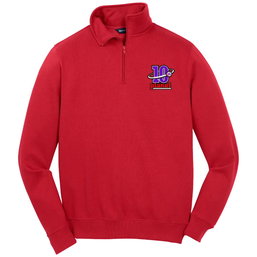 Example Embroidered YST253 Youth 1/4 Zip Sweatshirt