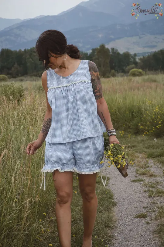 Short Cotton Bloomers in Kansas-Small/Medium