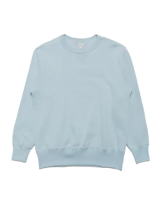 The Real McCoy’s MC24113 10 Oz. Loopwheel Crewneck Sweatshirt Saxe