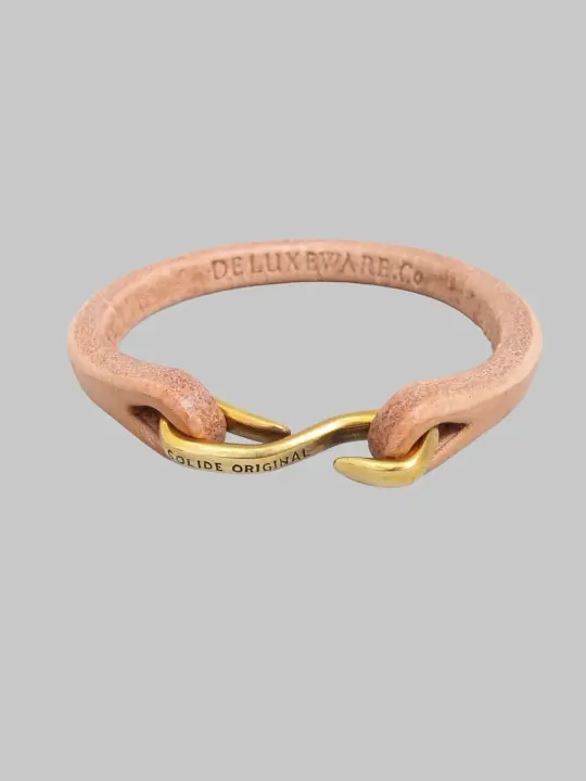 Deluxeware Leather Bracelet Natural