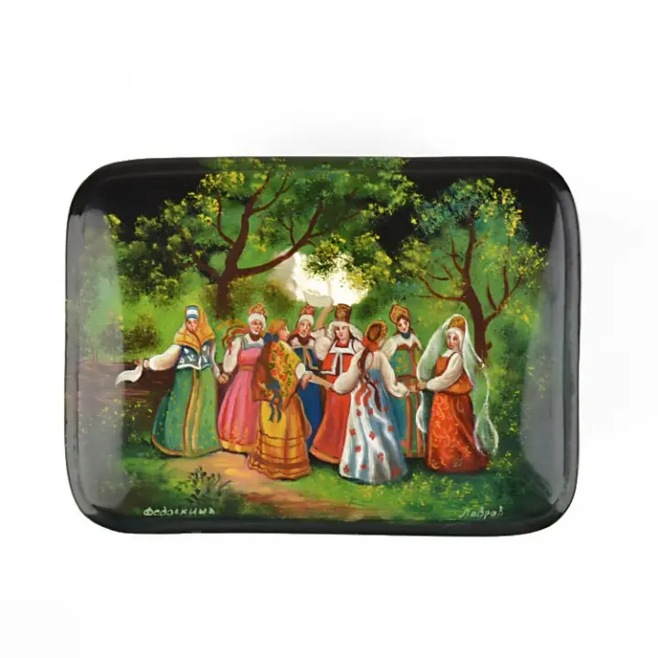 Fedoskino Box - Folk Round Dance
