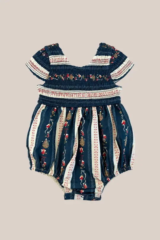 Baby Marlow Romper in Sugar Plum Fairy