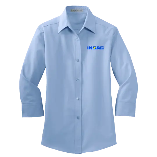 Inoac L612 Port Authority Ladies 3/4 sleeve easy care shirt