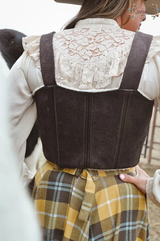 Pre-Order Leather Corset