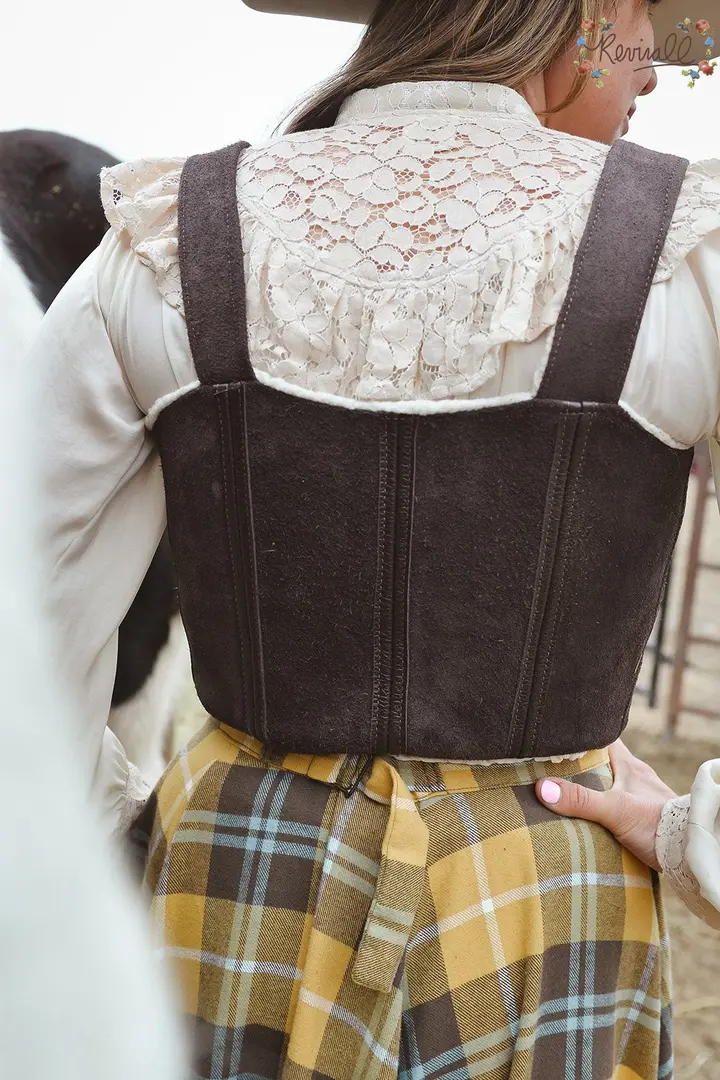 Pre-Order Leather Corset