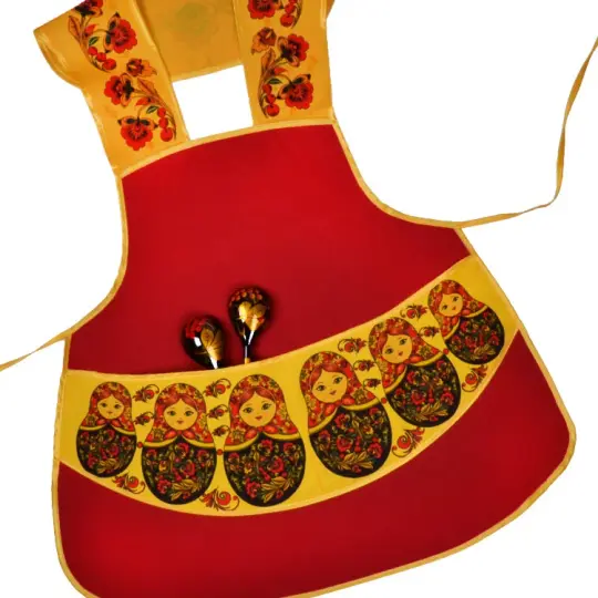 Fun Russian Kitchen Apron