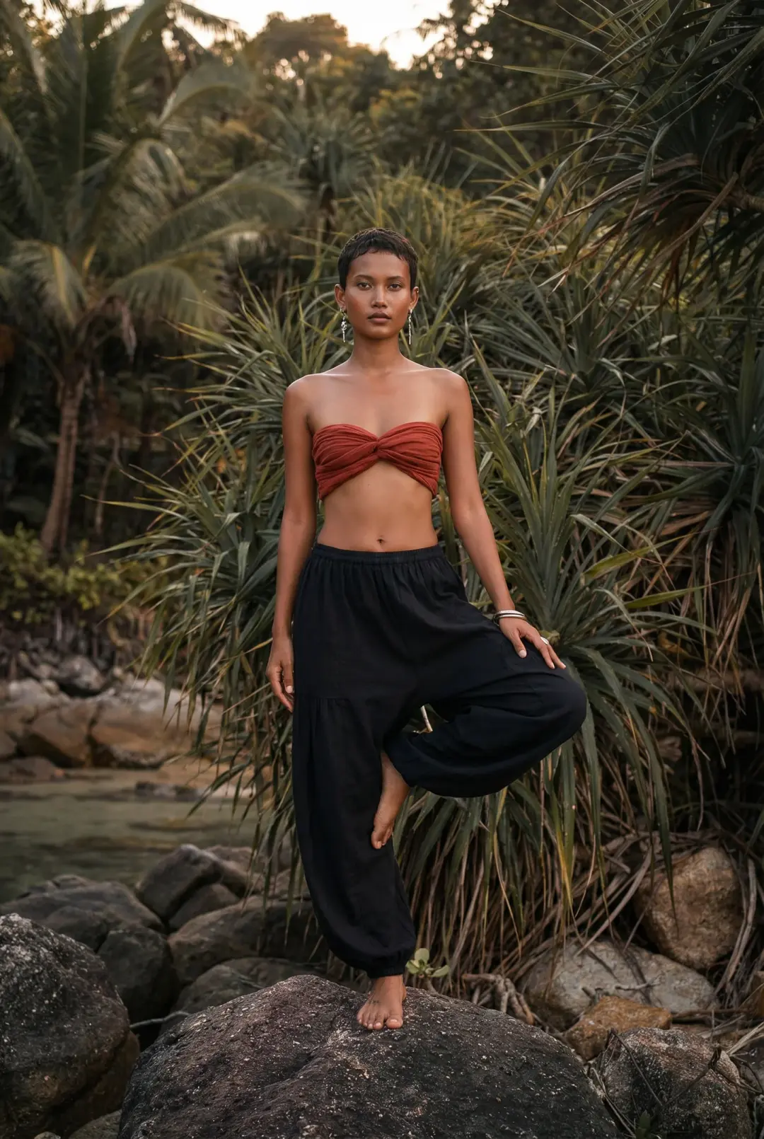 Natural Yoga Pants Aura Black
