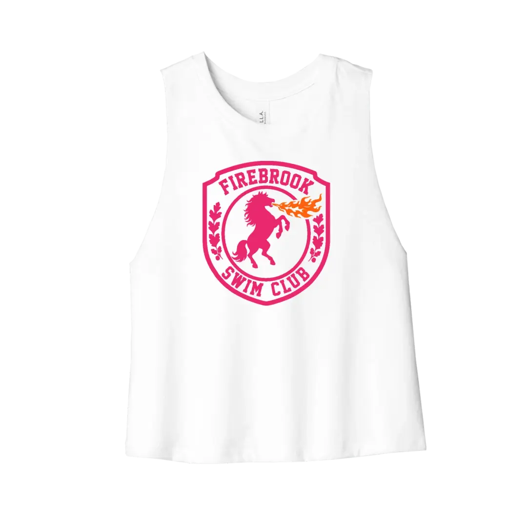 2026 CONFERENCE 6682 Ladies Racerback Cropped Tank Top