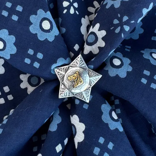 Concho Scarf Slide | Cavalry Star