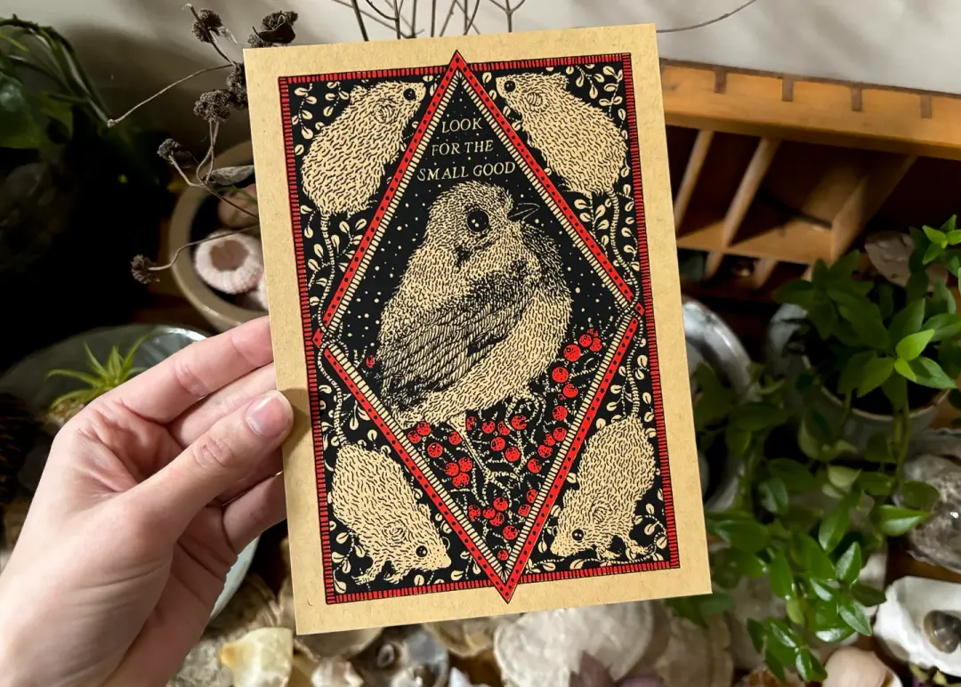 Look for the Small Good Print