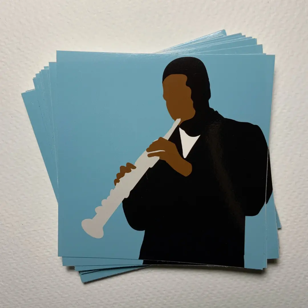 STICKER - JOHN