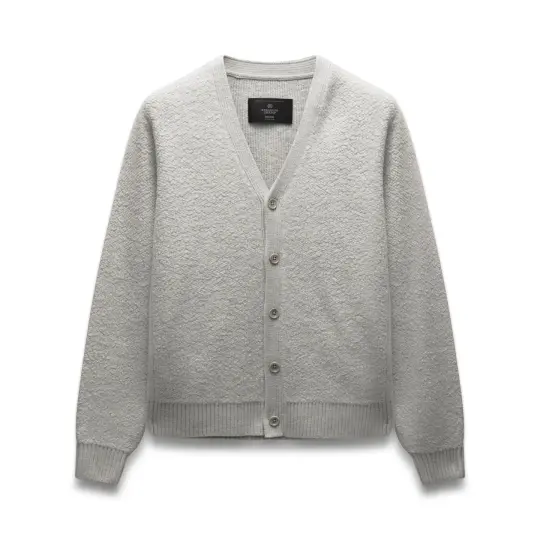 Textured Boucle Turf Cardigan