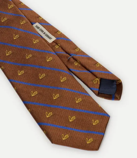 Silk Tie – Swan Drift