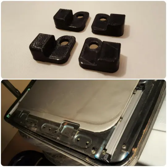 88-91 Honda CRX SI Sunroof Bumper Replacements