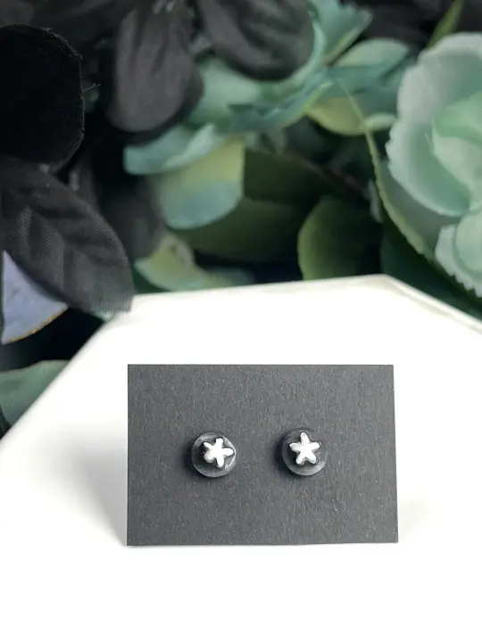 Dainty Star Stud Earrings - 4 pairs left