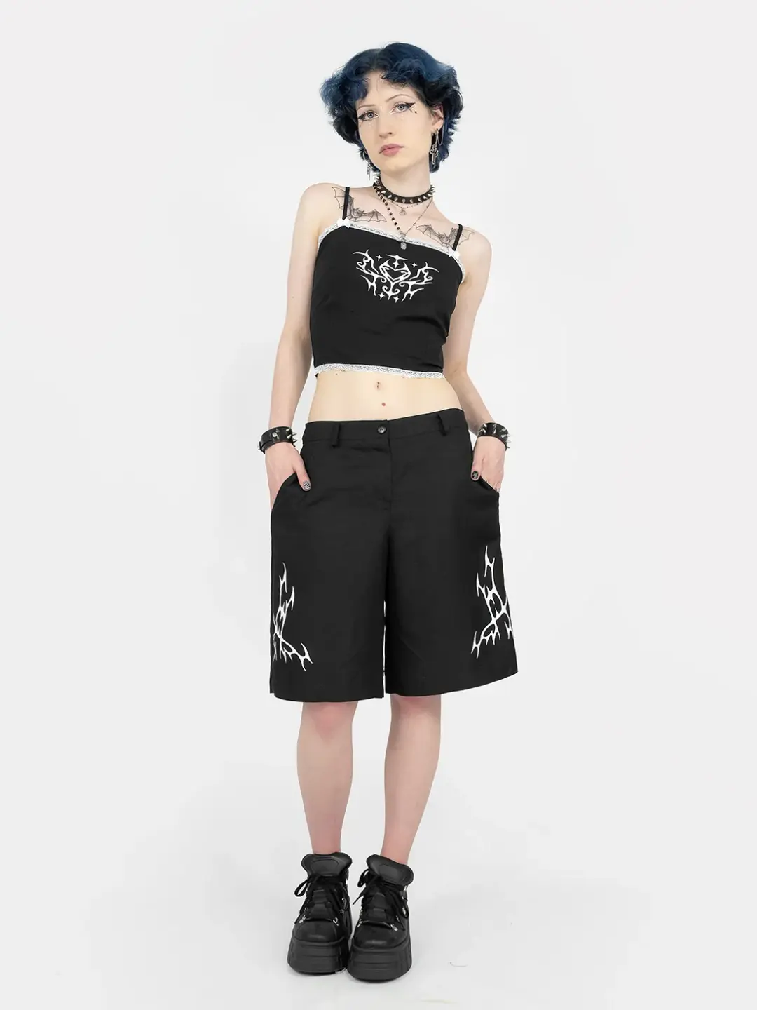 Jortsy z printem Rebellion