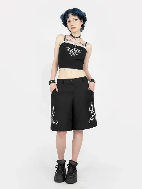 Jortsy z printem Rebellion