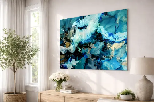 Arctic Blue | Acrylic Glass Wall Art