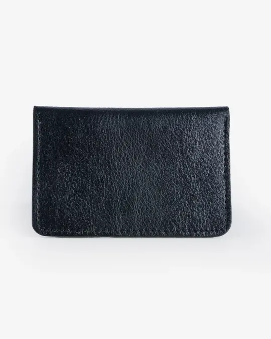 OGL Kingsman Metro Flap Style Cardholder - Tumbled Black
