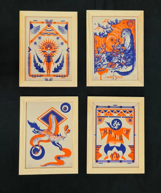 LITTLE SCREENPRINT serie VII