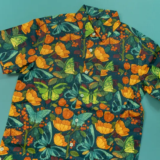 PREORDER [BUTTON DOWN SHIRT] Emerald Dream