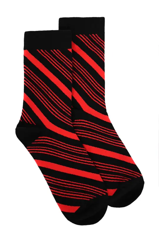 Dark Candycane Socks