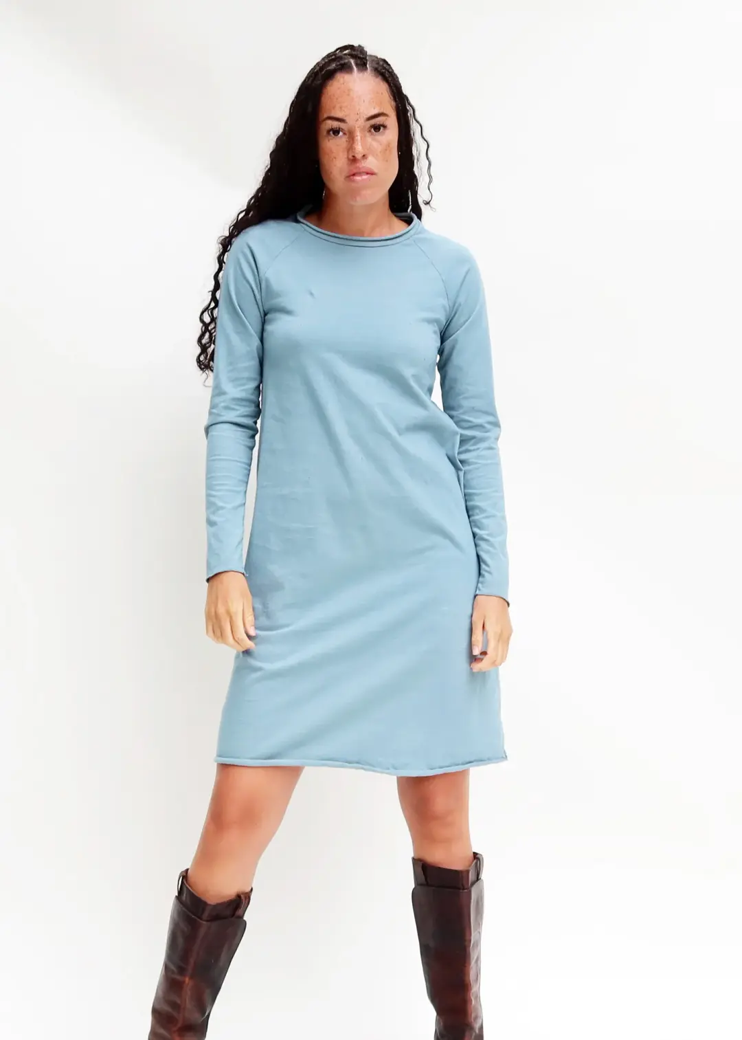 Crew RAGLAN Sleeve Ojai Short Dress