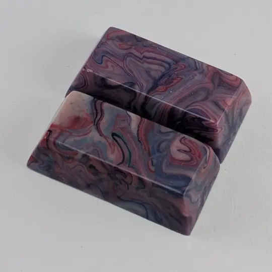 Cherry 2.00u Pair Set Resin Artisan Keycaps Week 40-14