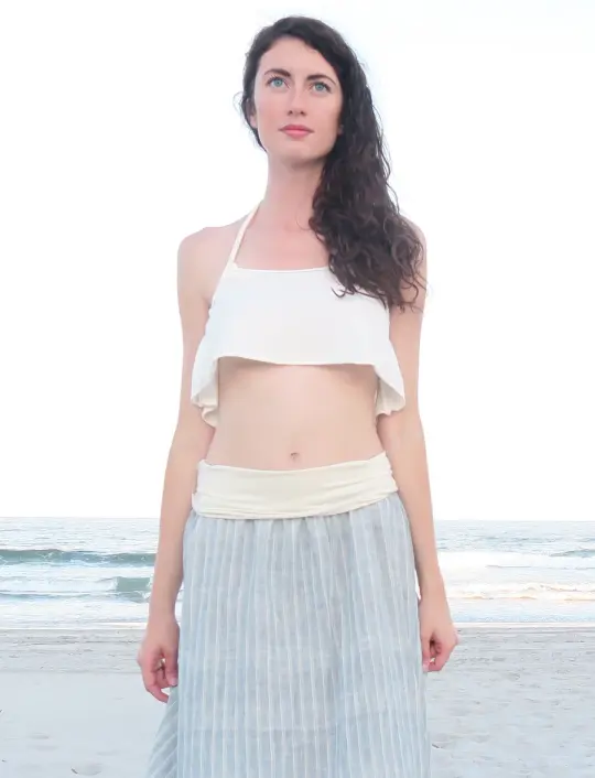 Drawstring Halter Wanderer Bralette