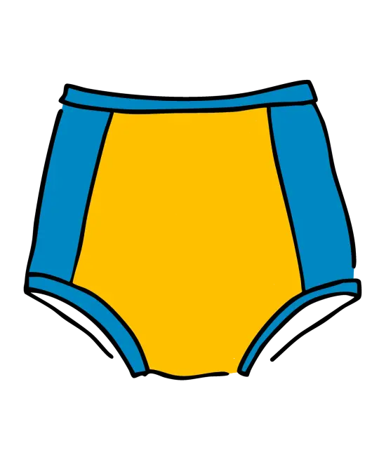 Swimwear Sky Rise Panel Bottom High Dive
