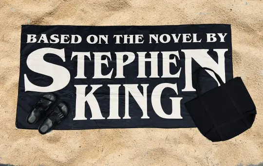 Stephen King Horror Novel Inspired Beach Towel