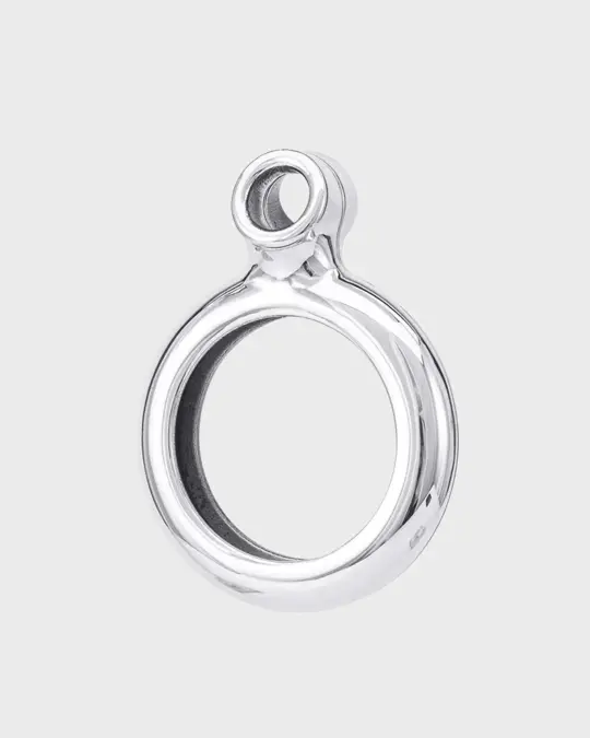 GOOD ART HLYWD AirTag Case - Sterling Silver