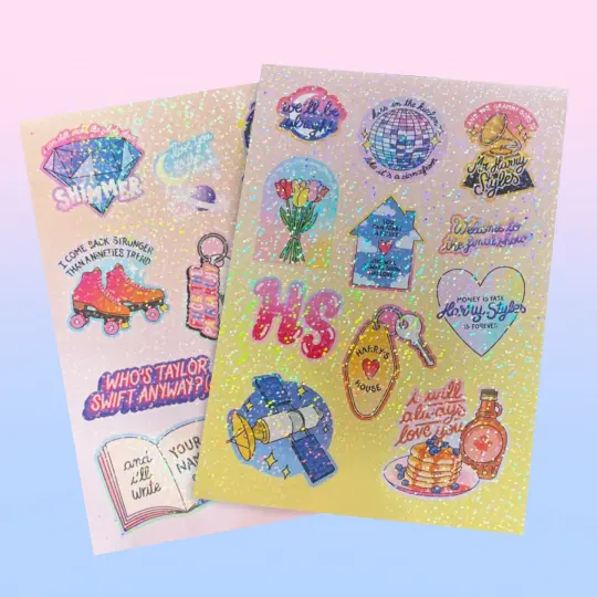 Planche de stickers - Taytay / Love on tour forever
