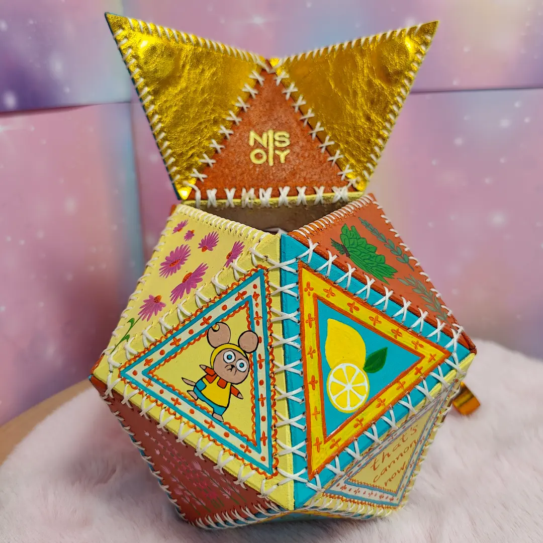 Bitsy inspired dice bag