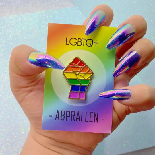LGBTQ+ Pride Flag Enamel Pin