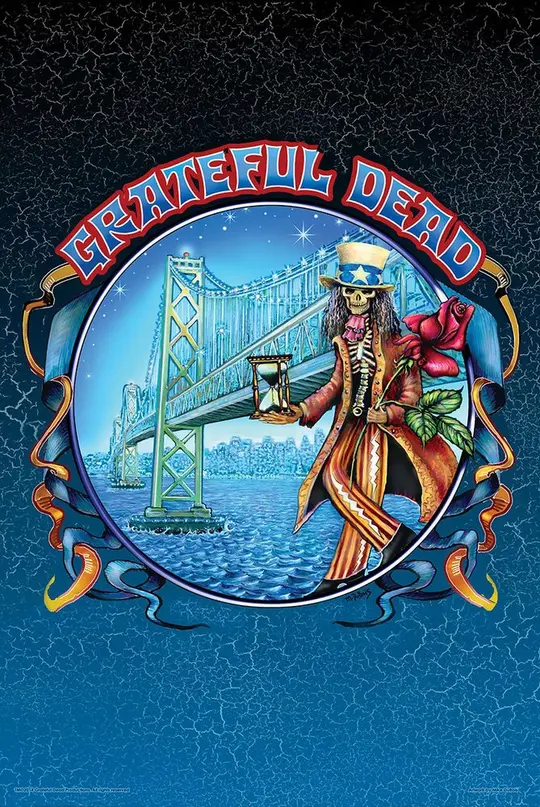 Grateful Dead Bay Bridge Poster #76