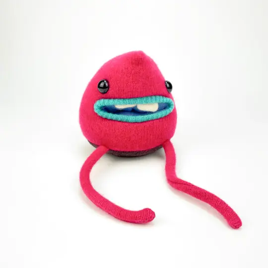 Herschel the pink plush my friend monster™ wool sweater stuffy