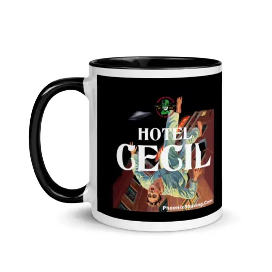 Hotel Cecil Coffee Mug with Color Inside | 2 Colors Avaialble!